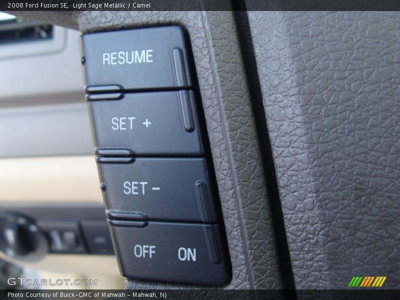 Light Sage Metallic / Camel 2008 Ford Fusion SE