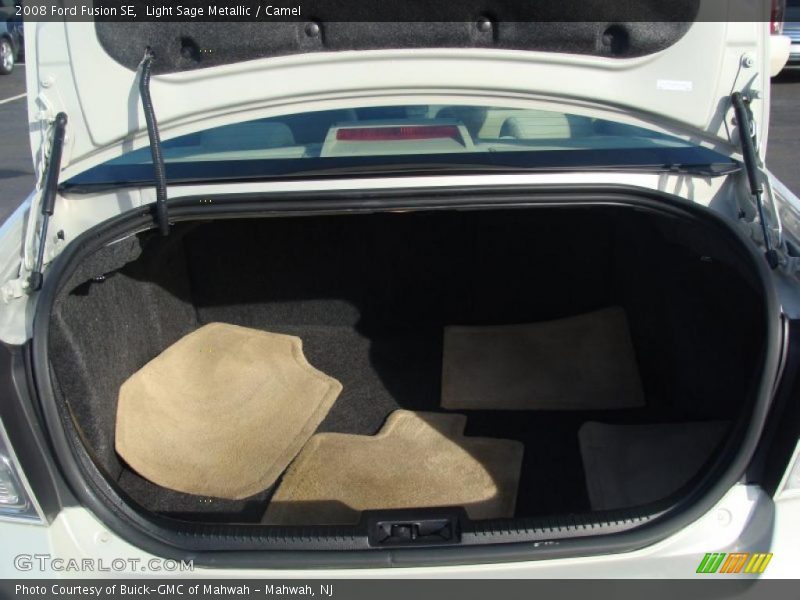 Light Sage Metallic / Camel 2008 Ford Fusion SE