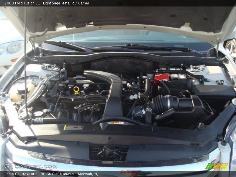 Light Sage Metallic / Camel 2008 Ford Fusion SE