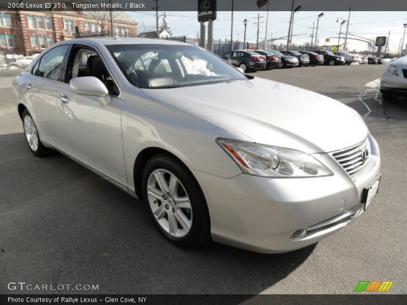 Tungsten Metallic / Black 2008 Lexus ES 350
