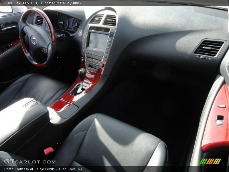 Tungsten Metallic / Black 2008 Lexus ES 350