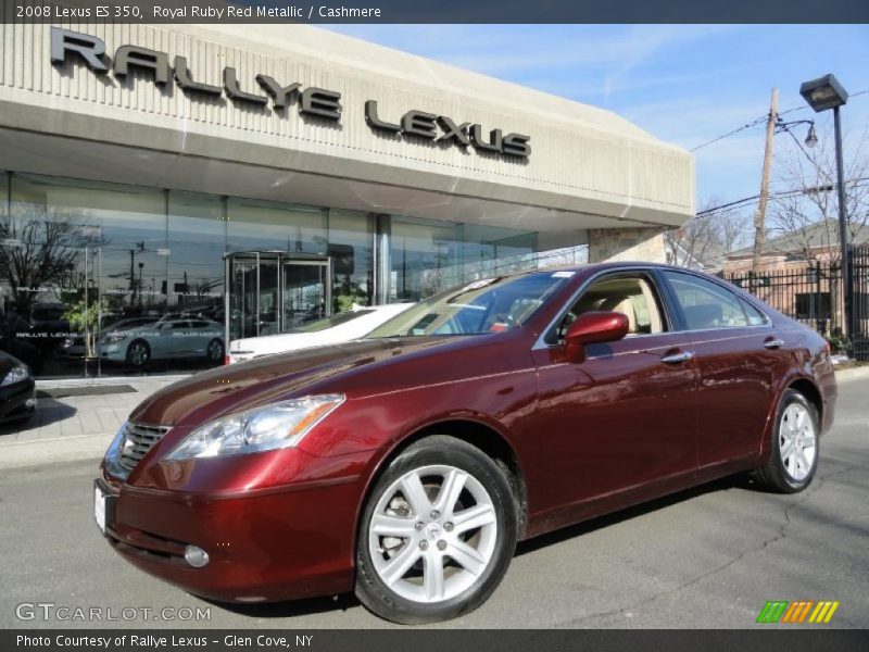 Royal Ruby Red Metallic / Cashmere 2008 Lexus ES 350