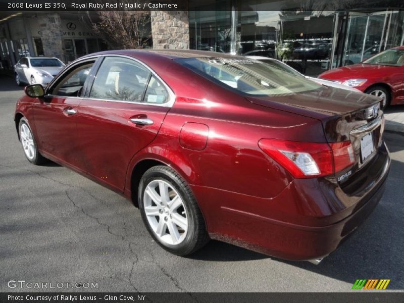 Royal Ruby Red Metallic / Cashmere 2008 Lexus ES 350