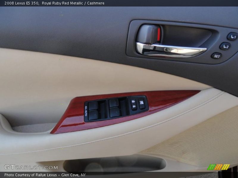 Royal Ruby Red Metallic / Cashmere 2008 Lexus ES 350
