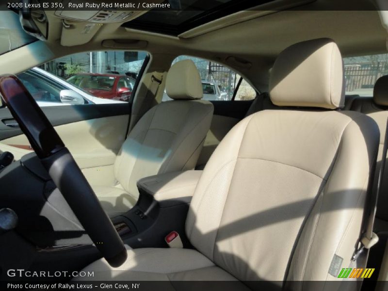 Royal Ruby Red Metallic / Cashmere 2008 Lexus ES 350