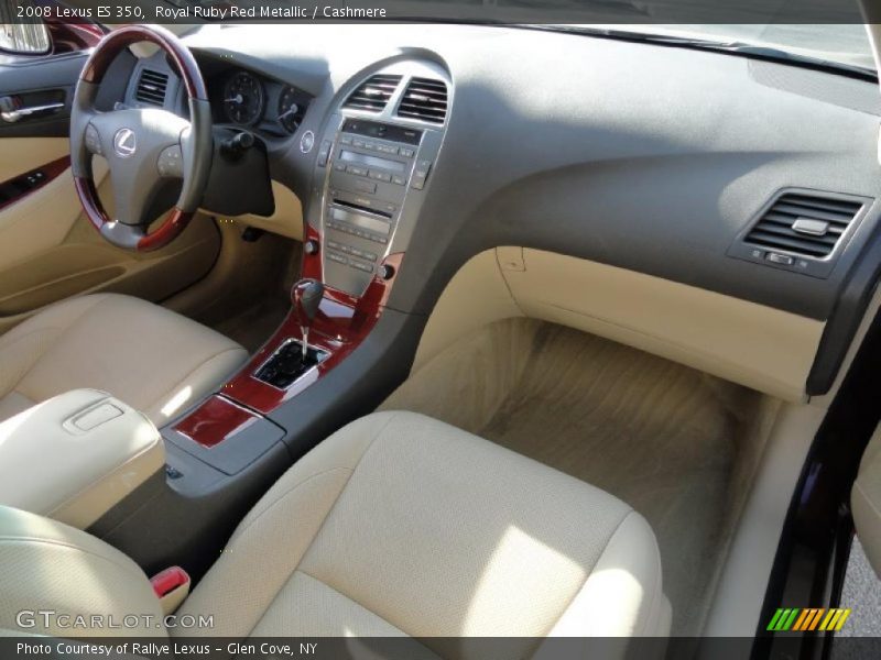Royal Ruby Red Metallic / Cashmere 2008 Lexus ES 350
