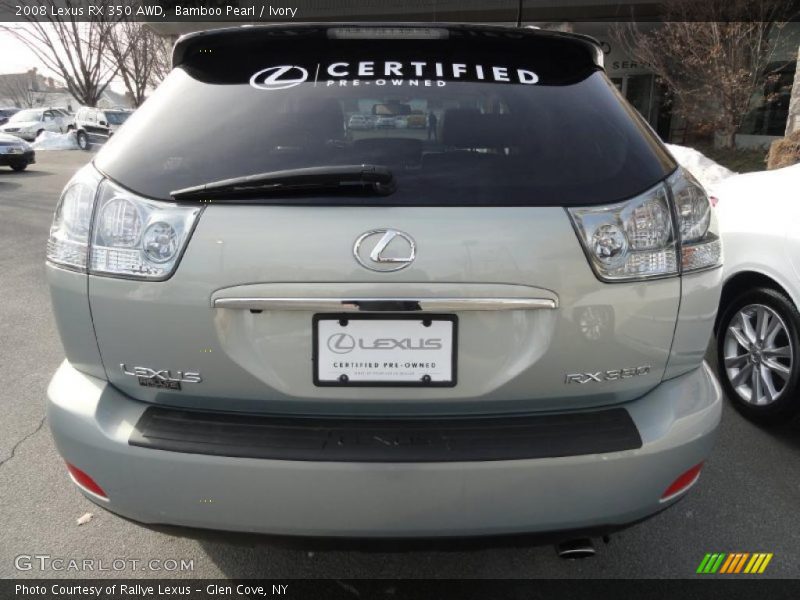 Bamboo Pearl / Ivory 2008 Lexus RX 350 AWD