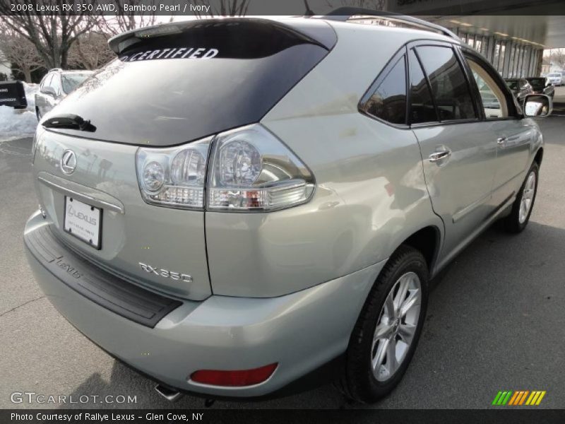 Bamboo Pearl / Ivory 2008 Lexus RX 350 AWD