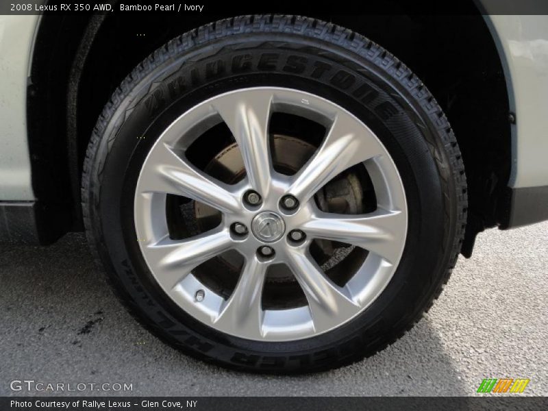Bamboo Pearl / Ivory 2008 Lexus RX 350 AWD