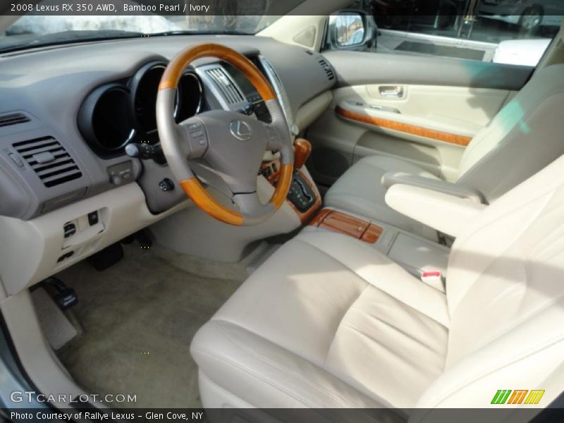 Bamboo Pearl / Ivory 2008 Lexus RX 350 AWD