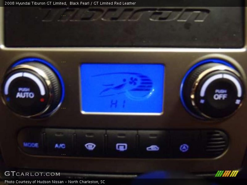 Black Pearl / GT Limited Red Leather 2008 Hyundai Tiburon GT Limited