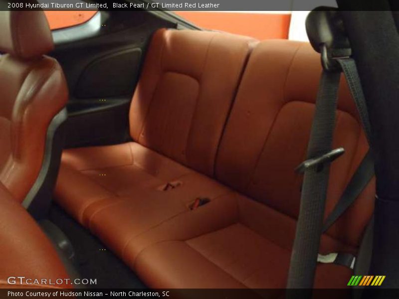 Black Pearl / GT Limited Red Leather 2008 Hyundai Tiburon GT Limited
