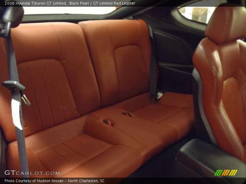 Black Pearl / GT Limited Red Leather 2008 Hyundai Tiburon GT Limited