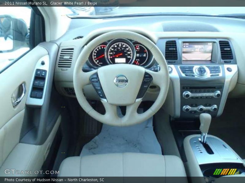 Glacier White Pearl / Beige 2011 Nissan Murano SL