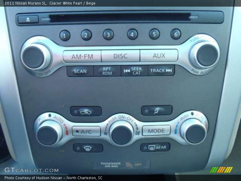 Glacier White Pearl / Beige 2011 Nissan Murano SL