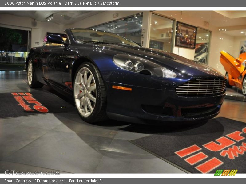 Dark Blue Metallic / Sandstorm 2006 Aston Martin DB9 Volante