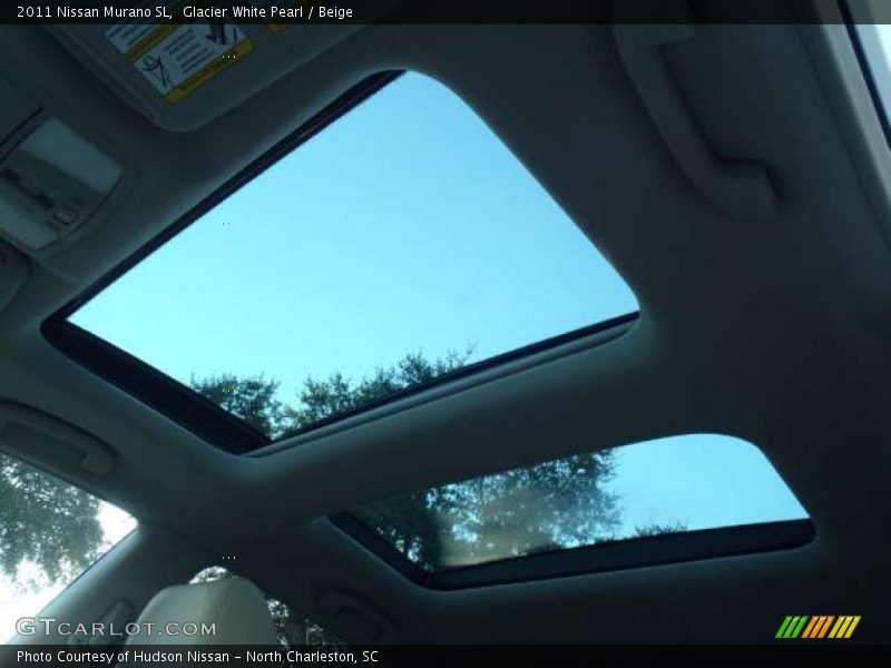 Glacier White Pearl / Beige 2011 Nissan Murano SL