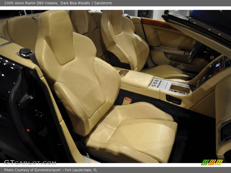 Dark Blue Metallic / Sandstorm 2006 Aston Martin DB9 Volante