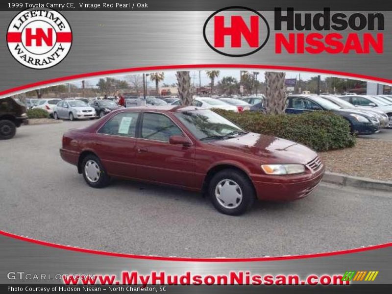 Vintage Red Pearl / Oak 1999 Toyota Camry CE