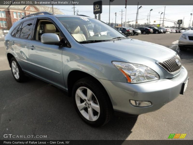 Breakwater Blue Metallic / Ivory 2007 Lexus RX 350