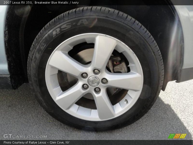 Breakwater Blue Metallic / Ivory 2007 Lexus RX 350