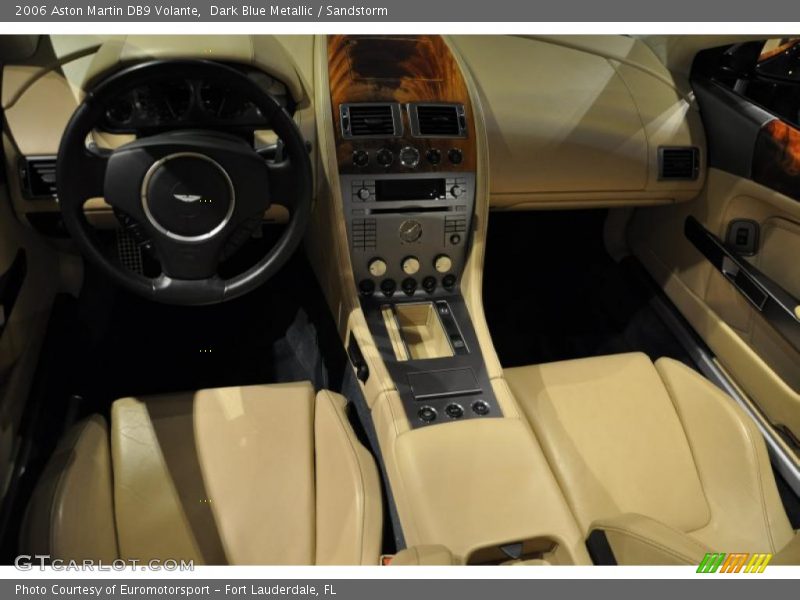 Dark Blue Metallic / Sandstorm 2006 Aston Martin DB9 Volante
