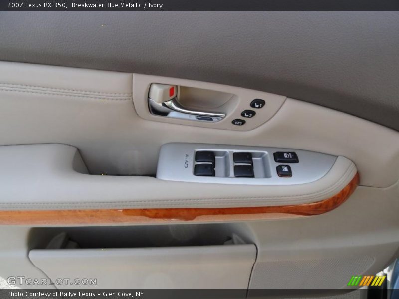 Breakwater Blue Metallic / Ivory 2007 Lexus RX 350