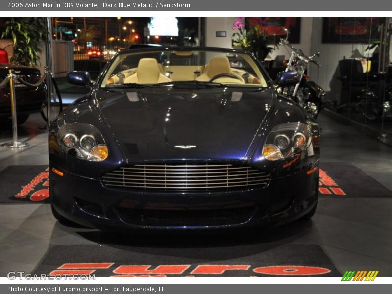 Dark Blue Metallic / Sandstorm 2006 Aston Martin DB9 Volante