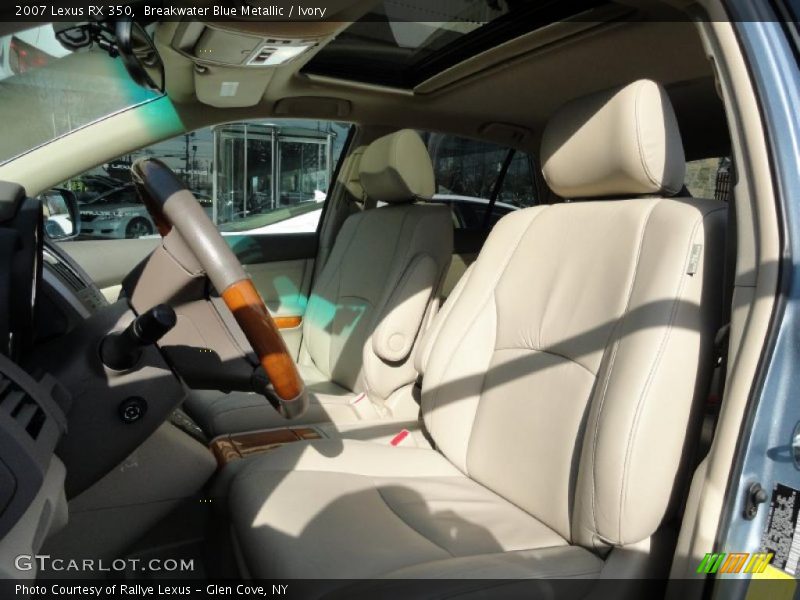 Breakwater Blue Metallic / Ivory 2007 Lexus RX 350