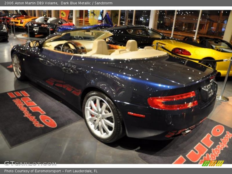 Dark Blue Metallic / Sandstorm 2006 Aston Martin DB9 Volante