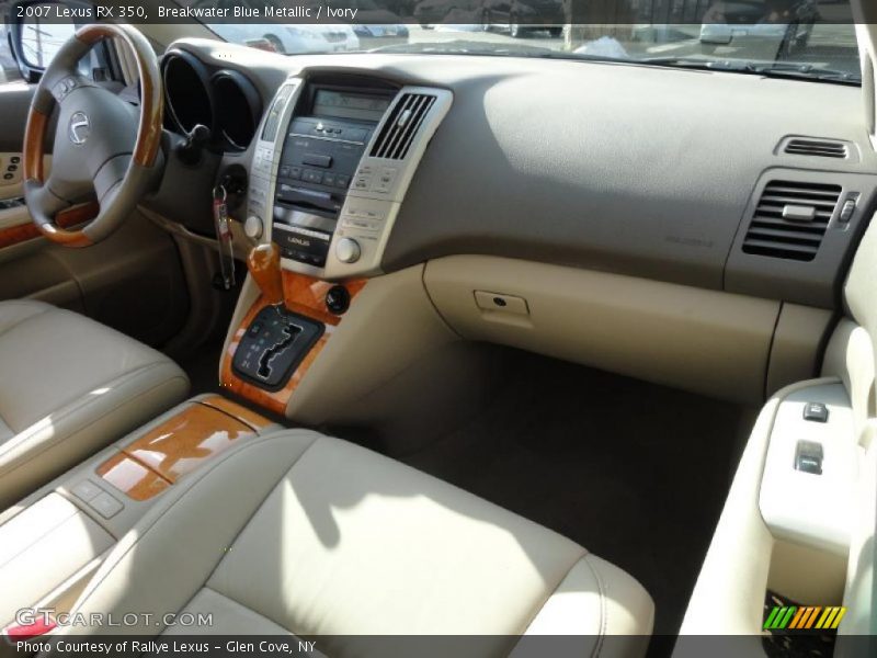 Breakwater Blue Metallic / Ivory 2007 Lexus RX 350