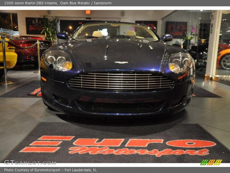 Dark Blue Metallic / Sandstorm 2006 Aston Martin DB9 Volante