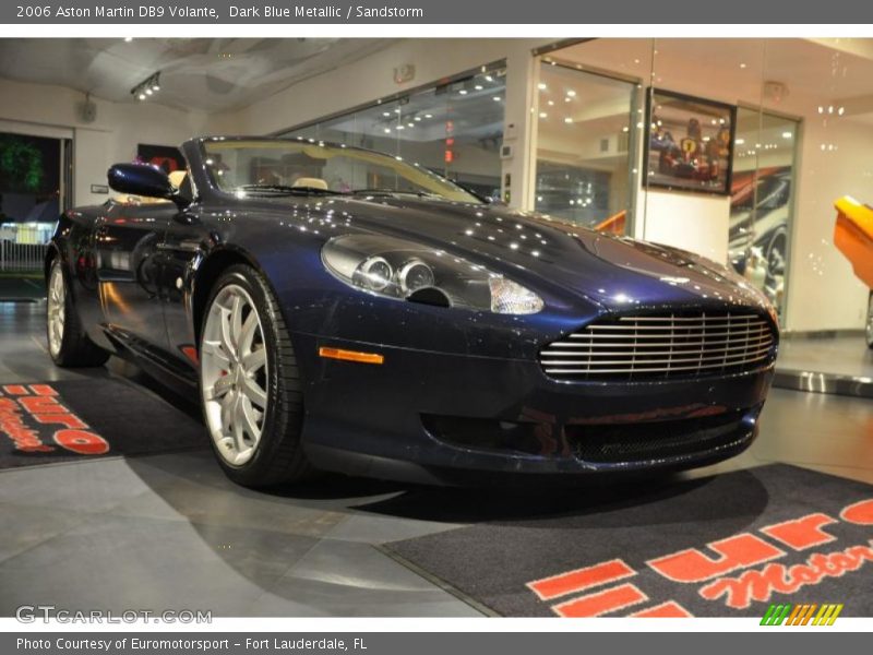 Dark Blue Metallic / Sandstorm 2006 Aston Martin DB9 Volante