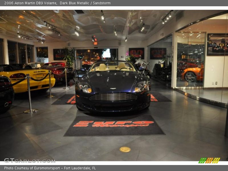 Dark Blue Metallic / Sandstorm 2006 Aston Martin DB9 Volante