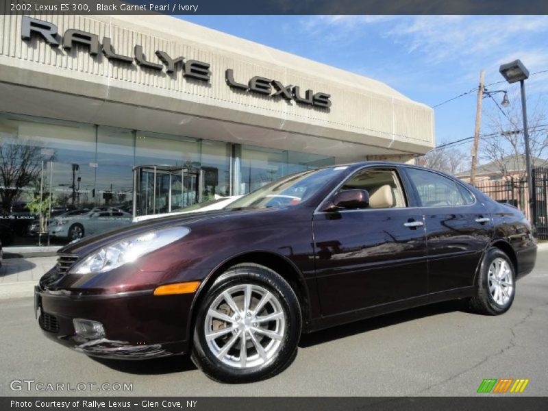Black Garnet Pearl / Ivory 2002 Lexus ES 300
