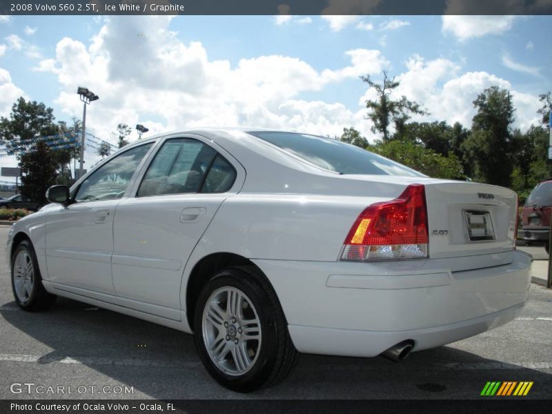 Ice White / Graphite 2008 Volvo S60 2.5T
