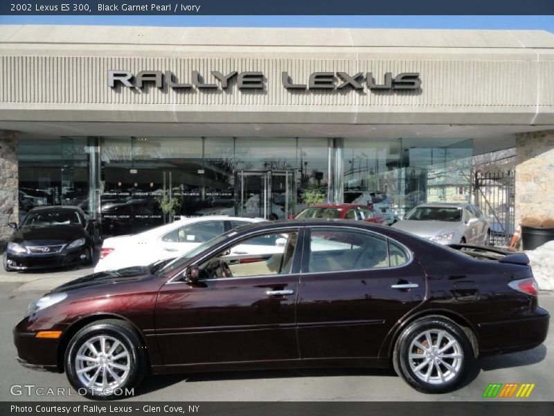 Black Garnet Pearl / Ivory 2002 Lexus ES 300