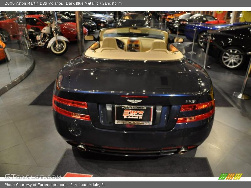 Dark Blue Metallic / Sandstorm 2006 Aston Martin DB9 Volante