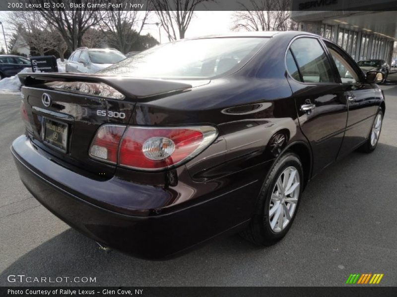 Black Garnet Pearl / Ivory 2002 Lexus ES 300