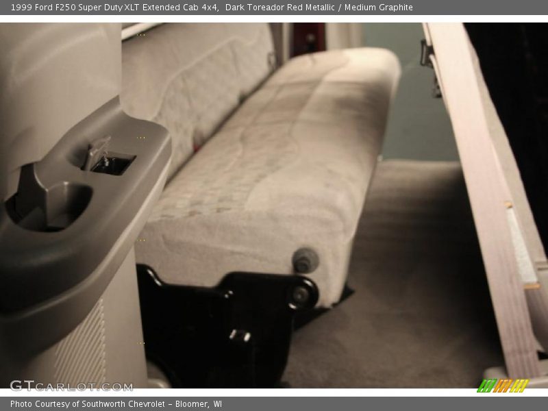 Dark Toreador Red Metallic / Medium Graphite 1999 Ford F250 Super Duty XLT Extended Cab 4x4