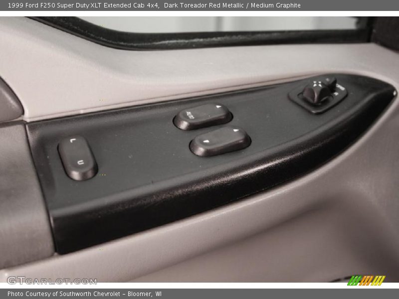 Dark Toreador Red Metallic / Medium Graphite 1999 Ford F250 Super Duty XLT Extended Cab 4x4