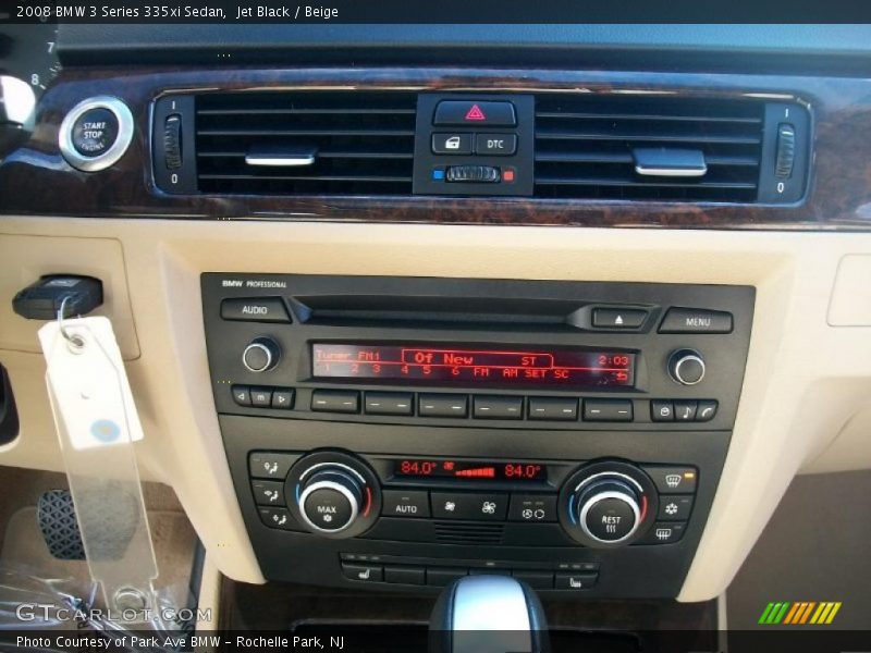 Jet Black / Beige 2008 BMW 3 Series 335xi Sedan