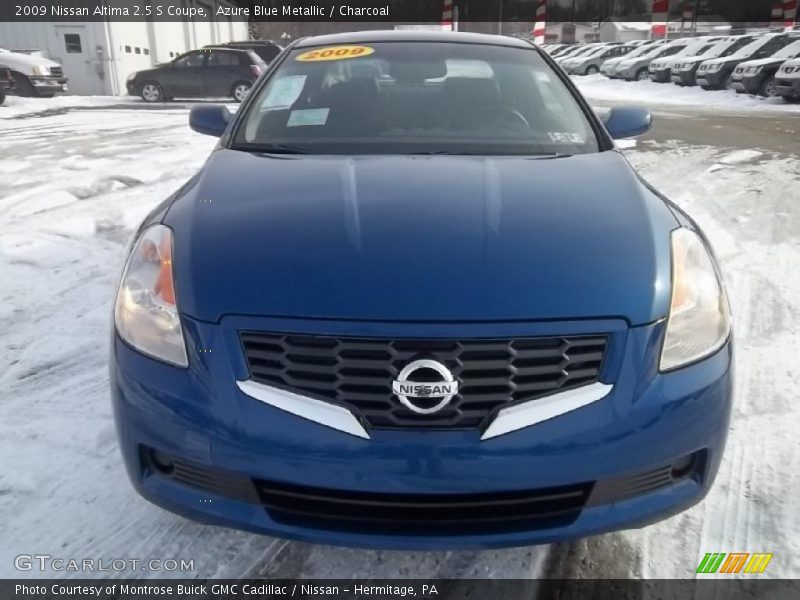 Azure Blue Metallic / Charcoal 2009 Nissan Altima 2.5 S Coupe