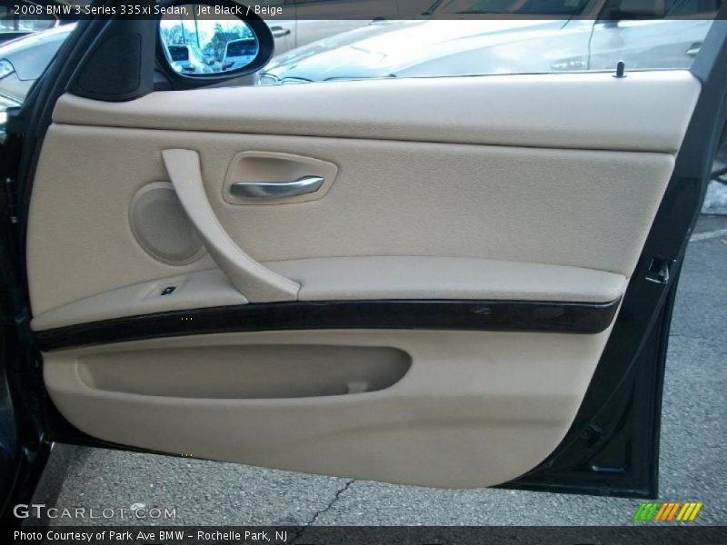 Jet Black / Beige 2008 BMW 3 Series 335xi Sedan