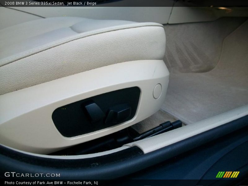 Jet Black / Beige 2008 BMW 3 Series 335xi Sedan