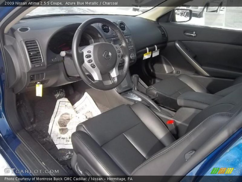 Azure Blue Metallic / Charcoal 2009 Nissan Altima 2.5 S Coupe