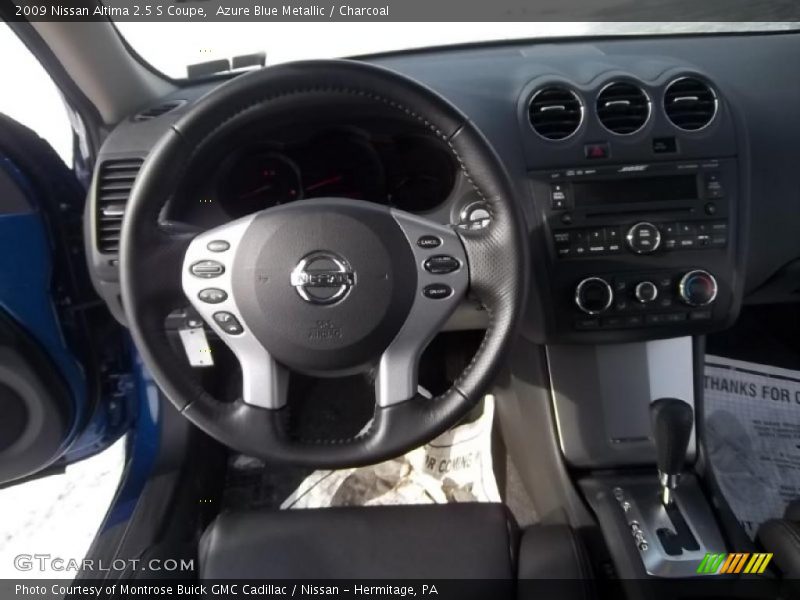 Azure Blue Metallic / Charcoal 2009 Nissan Altima 2.5 S Coupe