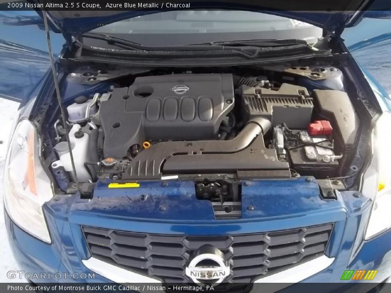 Azure Blue Metallic / Charcoal 2009 Nissan Altima 2.5 S Coupe