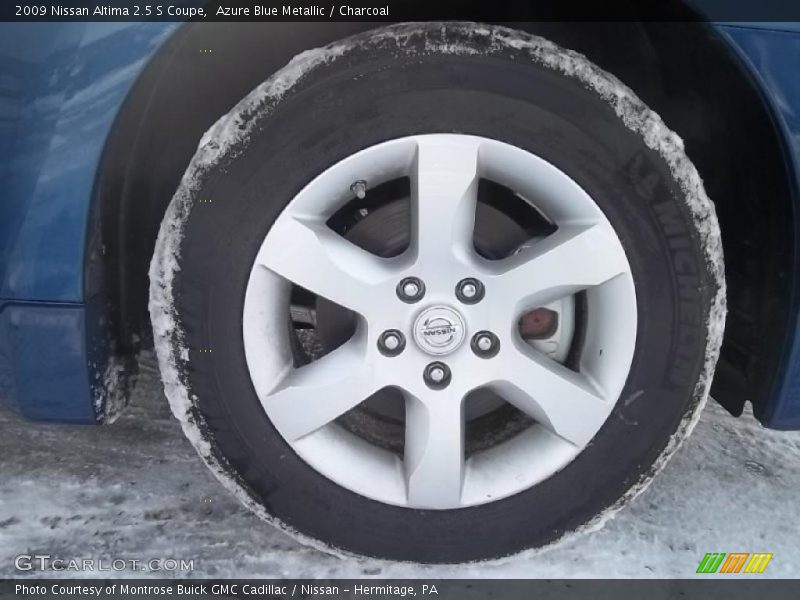 Azure Blue Metallic / Charcoal 2009 Nissan Altima 2.5 S Coupe