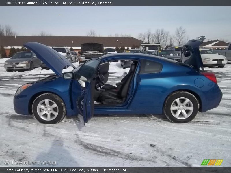 Azure Blue Metallic / Charcoal 2009 Nissan Altima 2.5 S Coupe